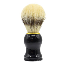 Private Label New Arrivals Wholesale Black Nylon Hair Wood Handle Beard Brush for Men Shaving Customize Logo